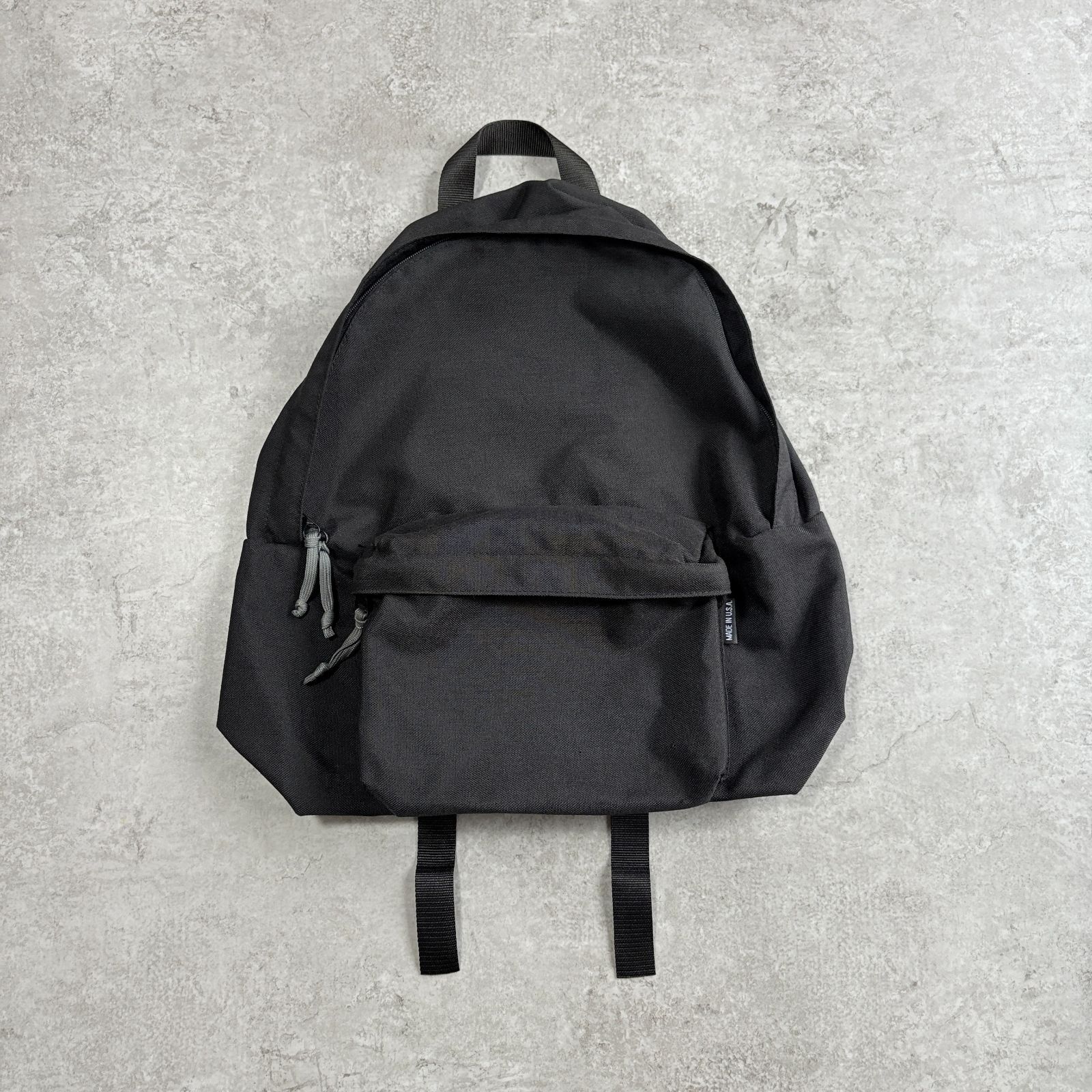 90s USA製 OUTDOOR PRODUCTS Plain Backpack 【black】アウトドア 