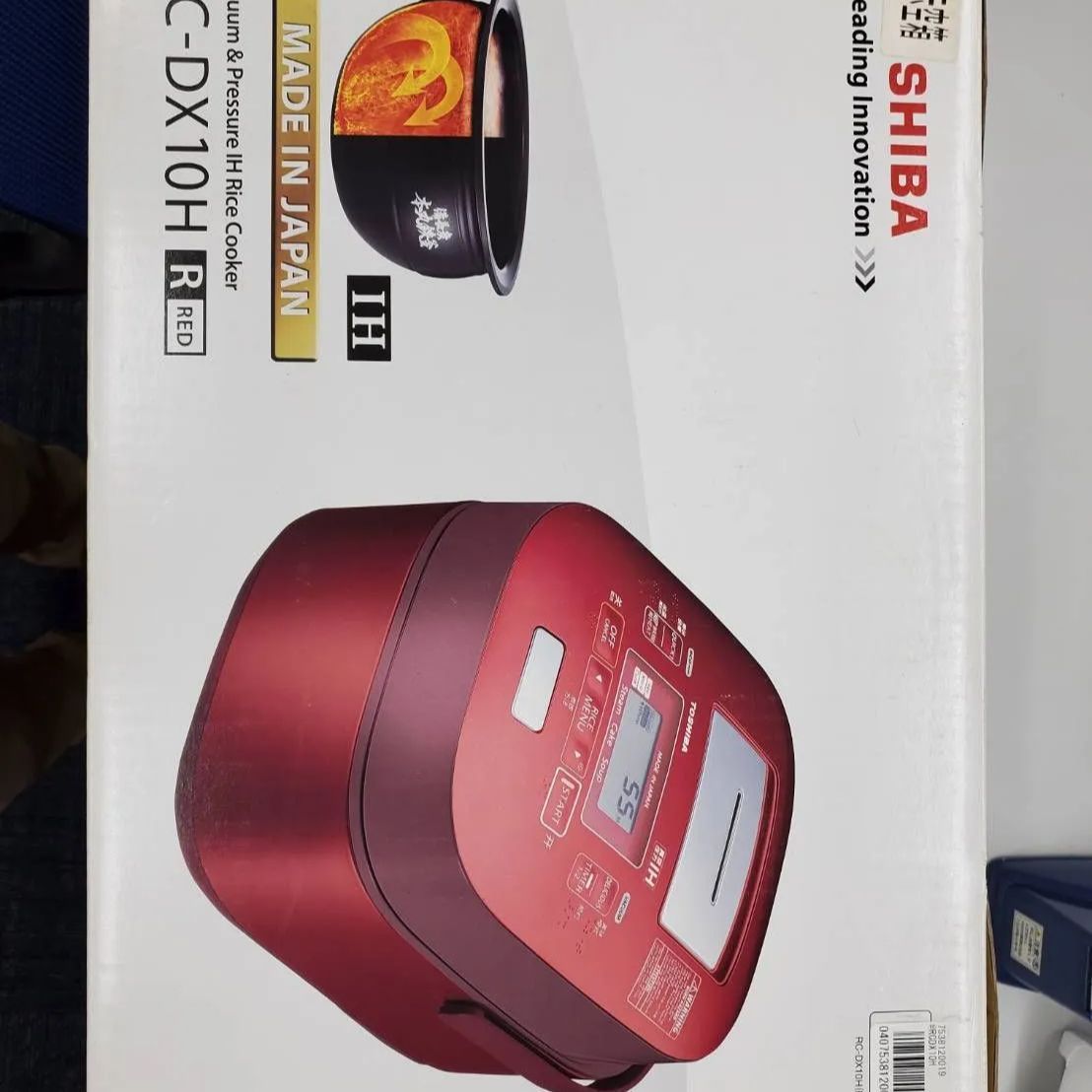 未使用・展示品】IH炊飯器 東芝 RC-DX10H 海外仕様 220V - メルカリ