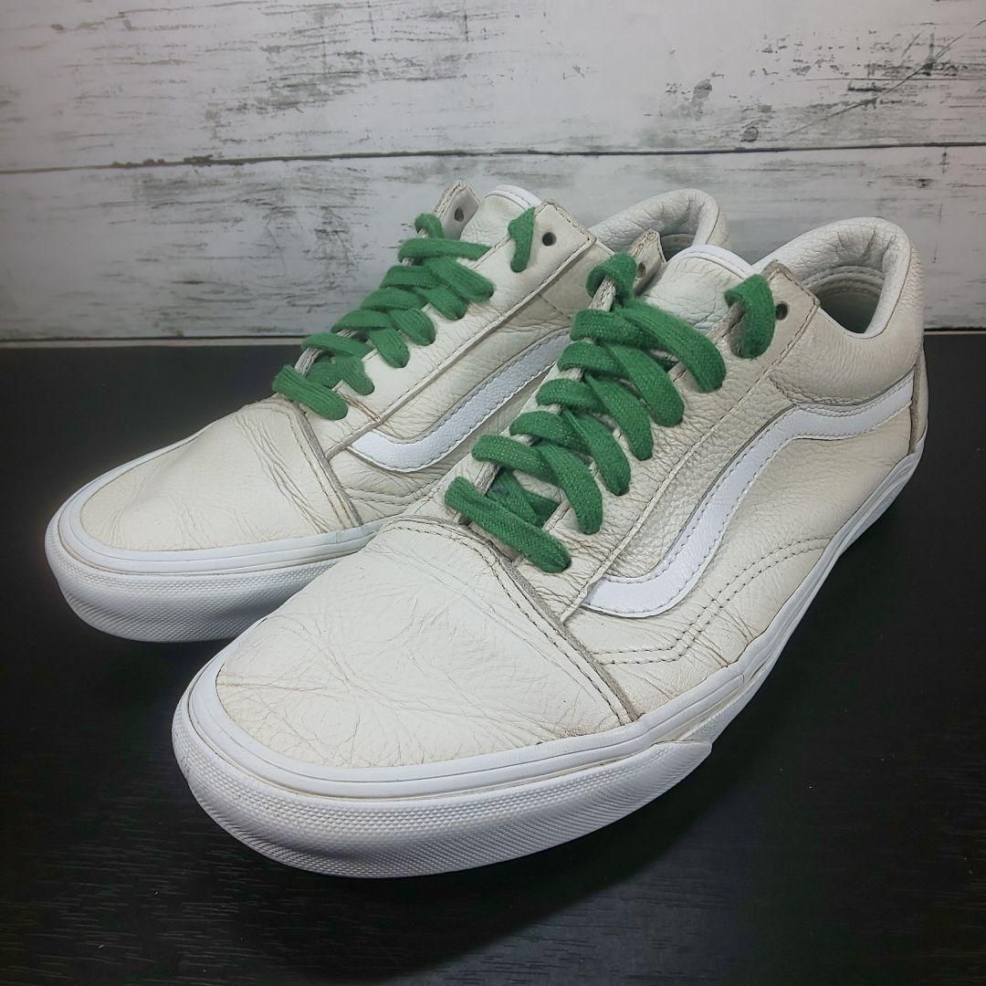 VANS OLD SKOOL MONO LEATHER 26.5cm - メルカリ 