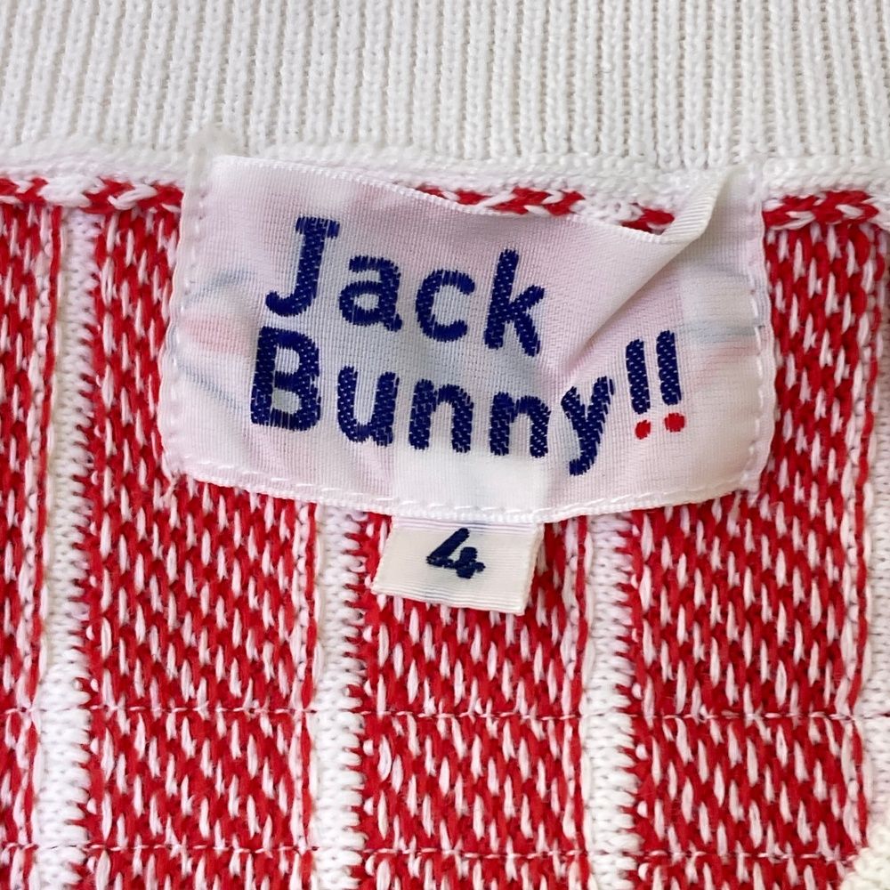 サイズ：4 JACK BUNNY ジャックバニー ニット ジップジャケット