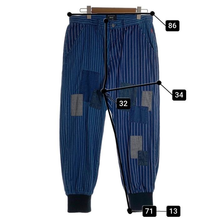 glamb グラム パンツ Rib Layered Cargo Pants リブレイヤード