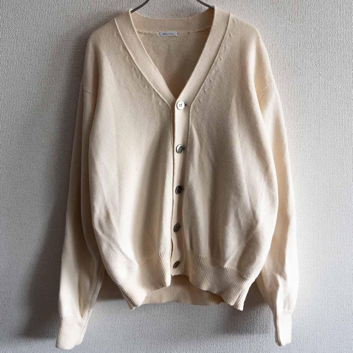 90s Y's for men ニットカーディガンヨウジヤマモトY's