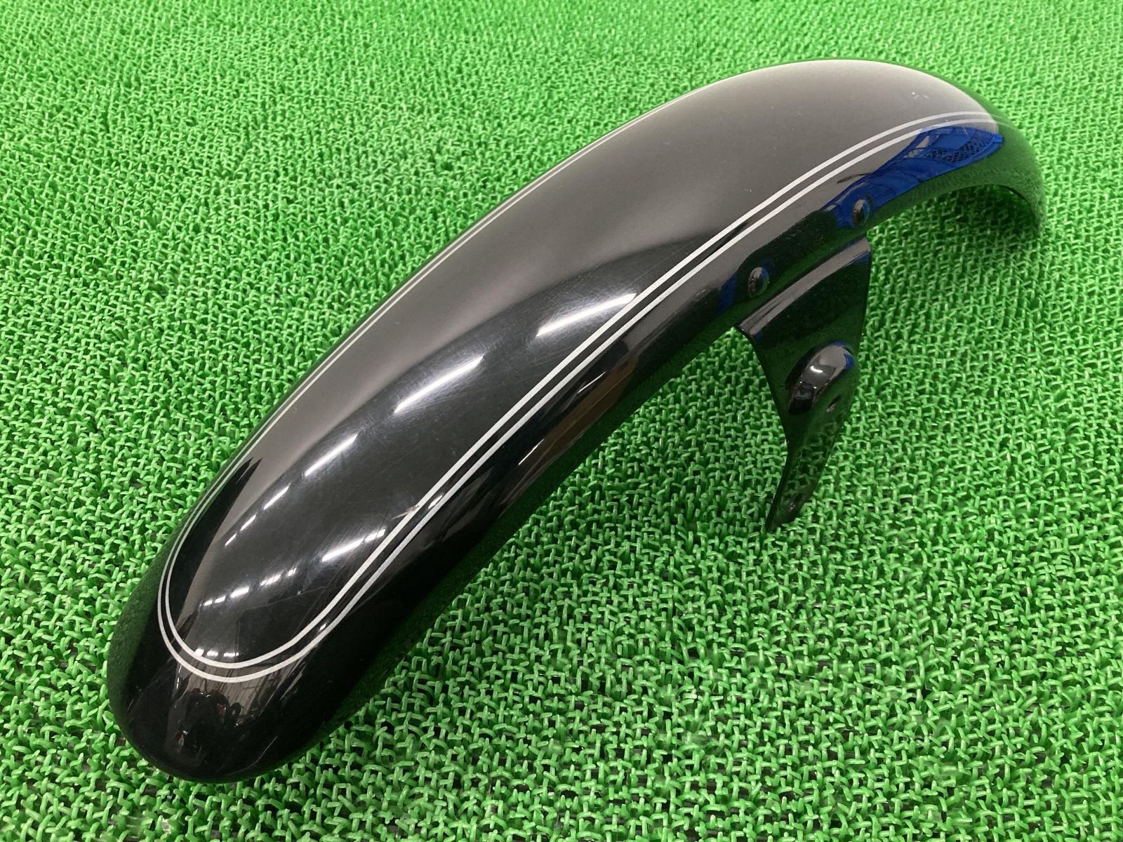 FXSTD1450 フロントフェンダー 黒 ハーレー 純正 中古 ソフテイルデュース ソフテイルロッカーCにも ペイント素材に 品薄 希少品