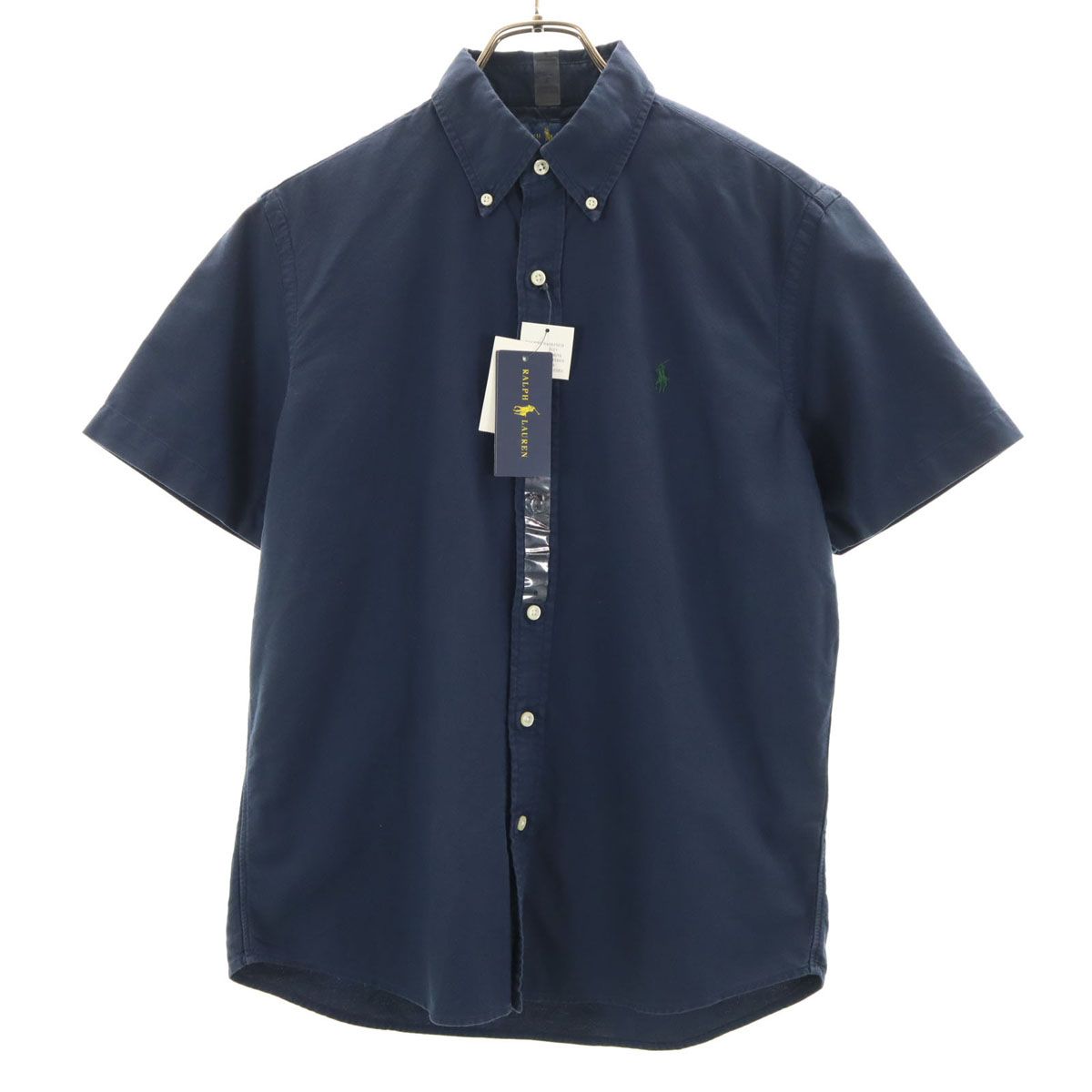 未使用 RALPH LAUREN ラルフローレン 半袖 ボタンダウンシャツ S
