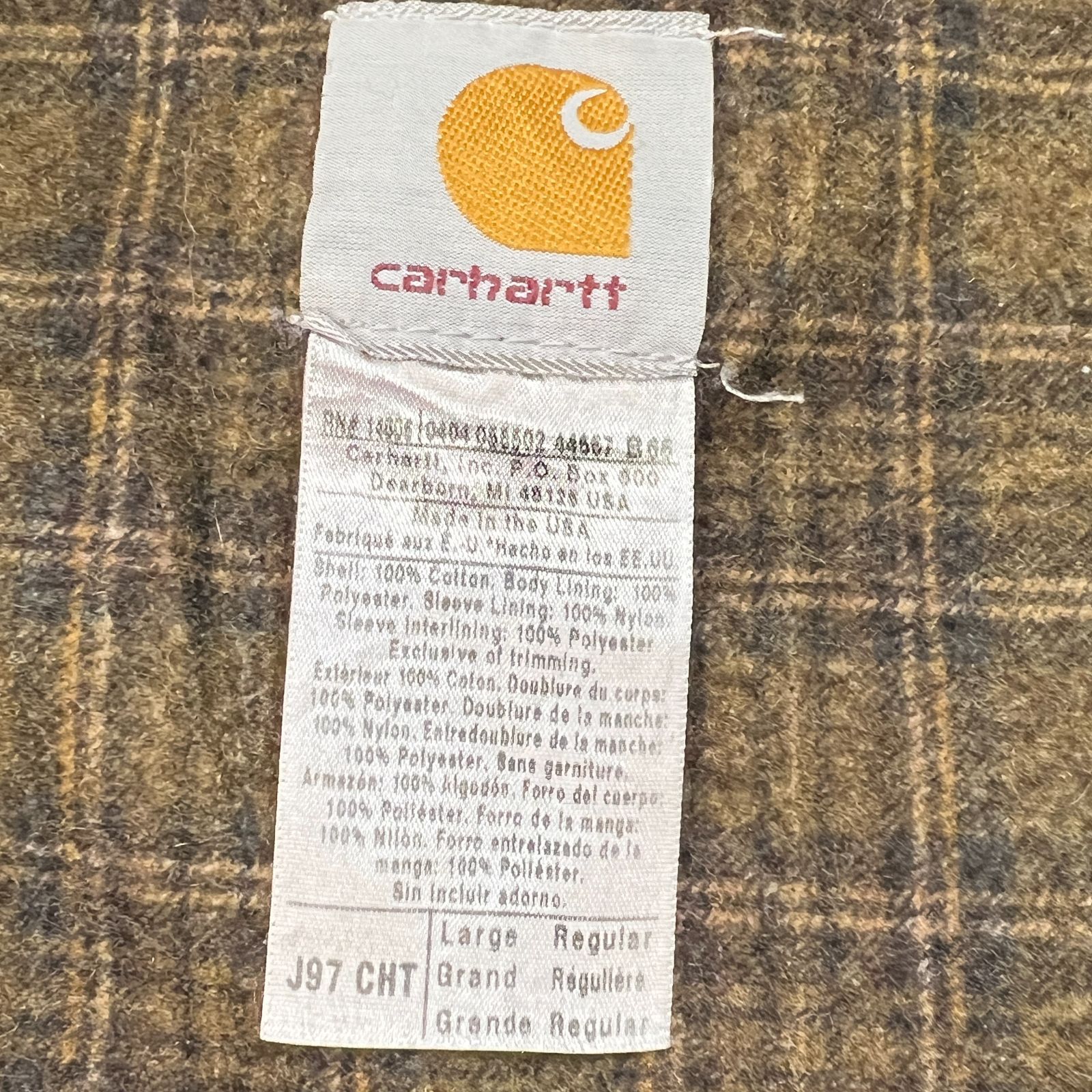 希少カラー 2004年製 Carhartt カーハート デトロイトジャケット