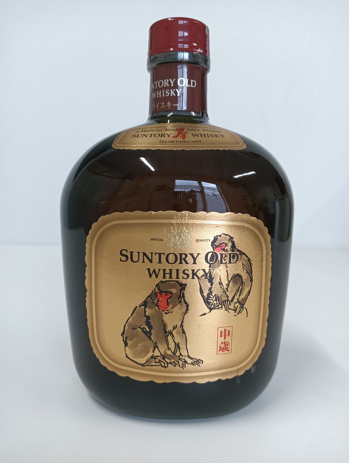 サントリー オールド 干支ボトル 申 ウイスキー 750ml 43% 未開栓》サントリー オールド ウイスキー 干支ボトル 丑 760ml