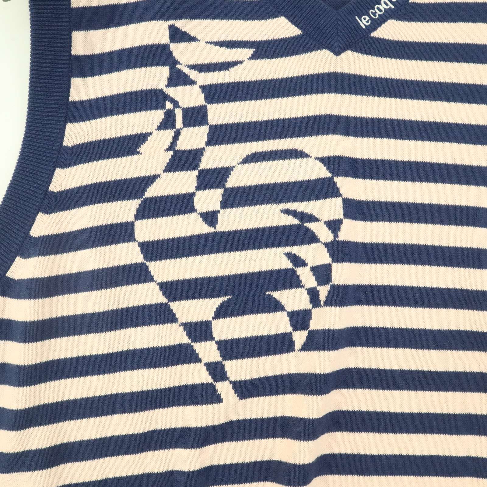 le coq sportif GOLF COLLECTION ルコック ゴルフ ロゴ刺繍☆ Vネック 