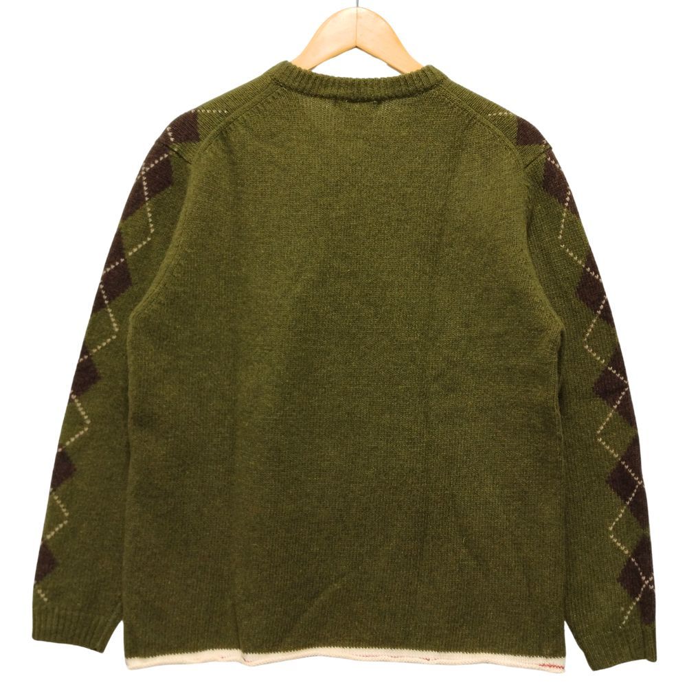 GOODENOUGH グッドイナフ アーガイル Vネック ニット セーター