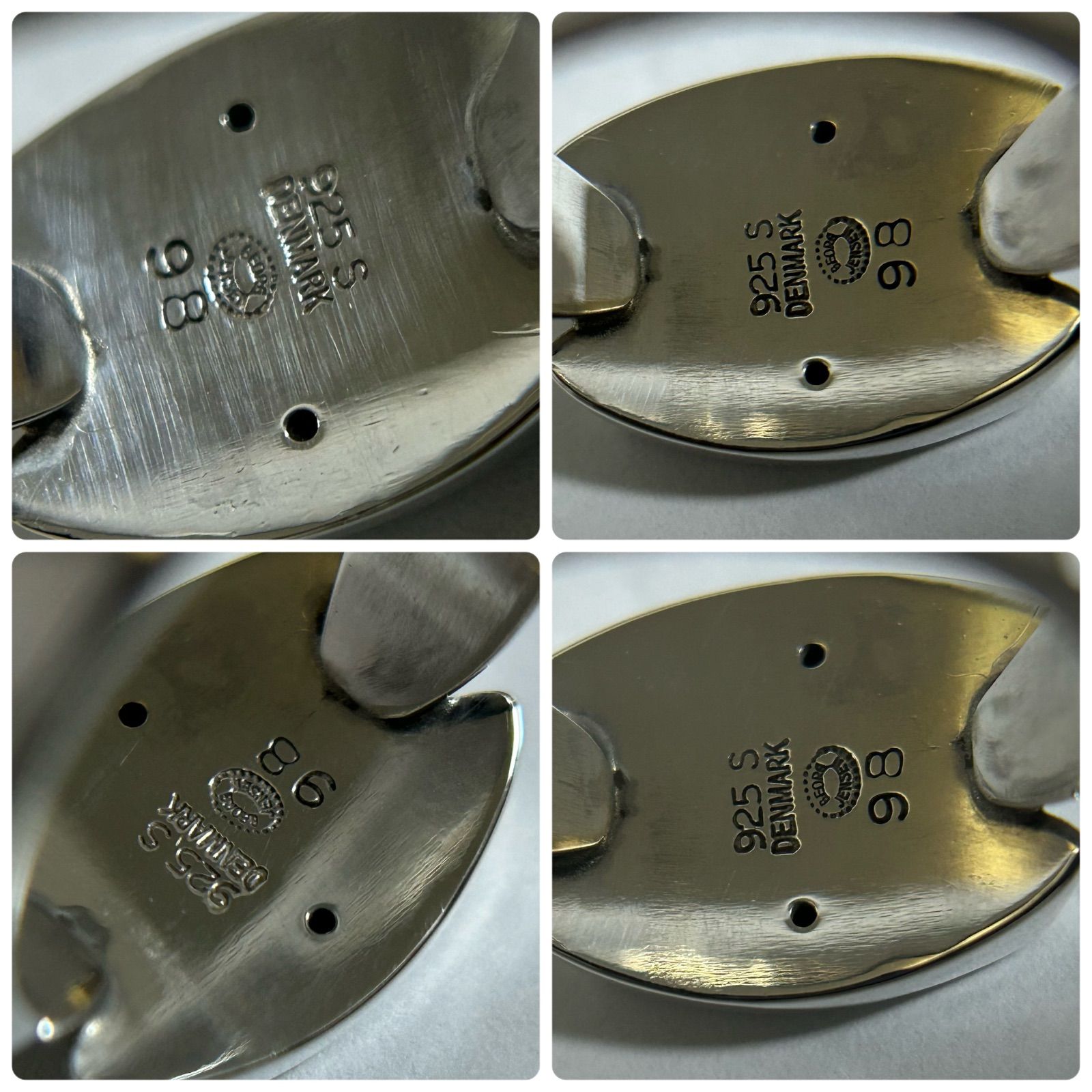 亭様 ジョージジェンセン 98 リング 指輪 AG925 約13号 Georg Jensen 