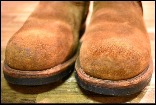 10D 美品 レッドウィング 8178 スエード エンジニア 茶 スチールトゥ RED WING レッドウィング 8178 suede Engineer Boots スエード