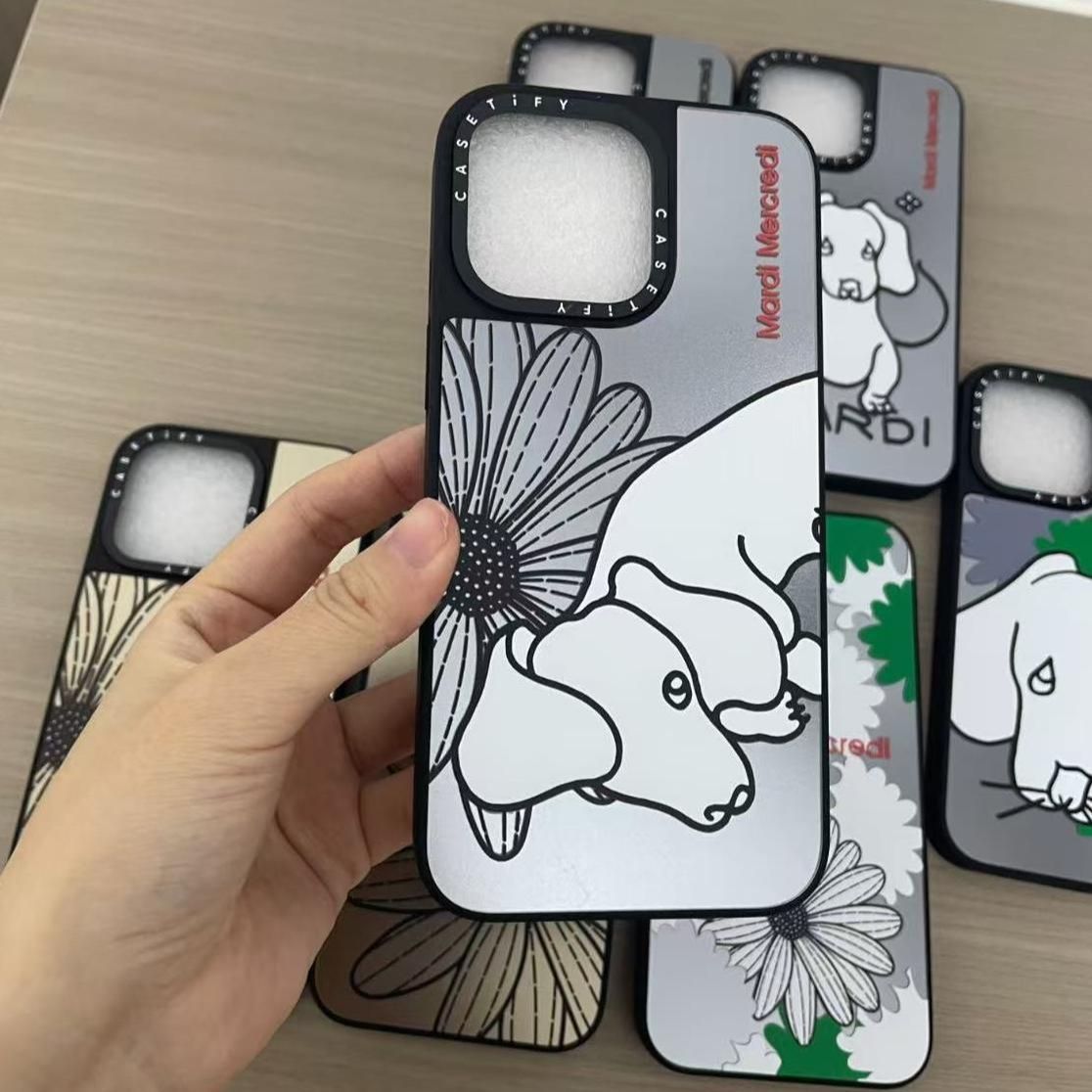 ミラーケースMagSafe対応】ケースティファイCASETiFY x Mardi Mercredi