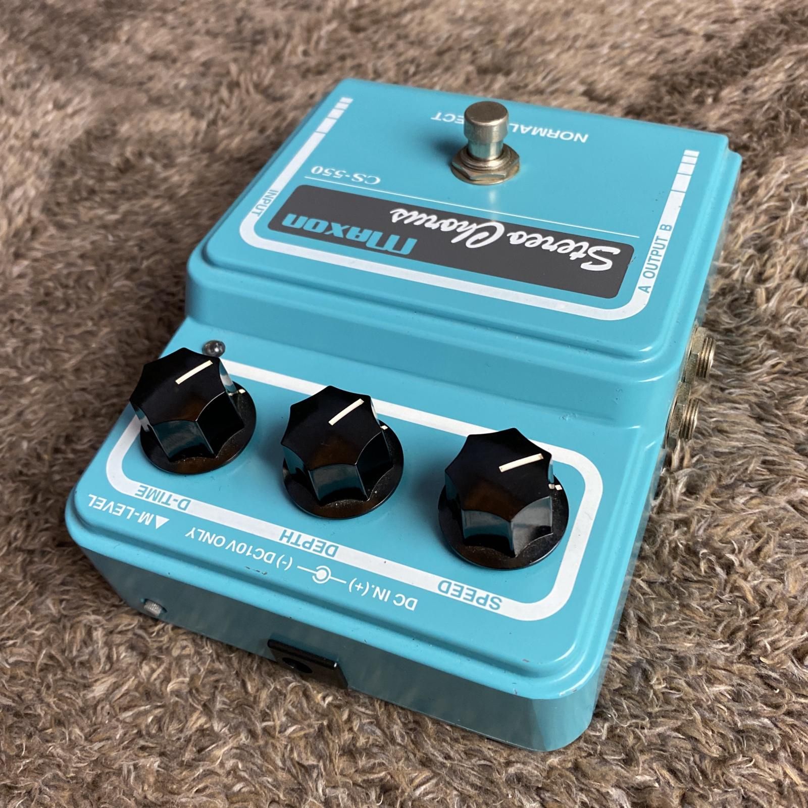 Maxon Chorus Stereo CS-550 CS-550 Maxon ひ*い様 ギター用エフェクター 商品詳細 コーラス ギター