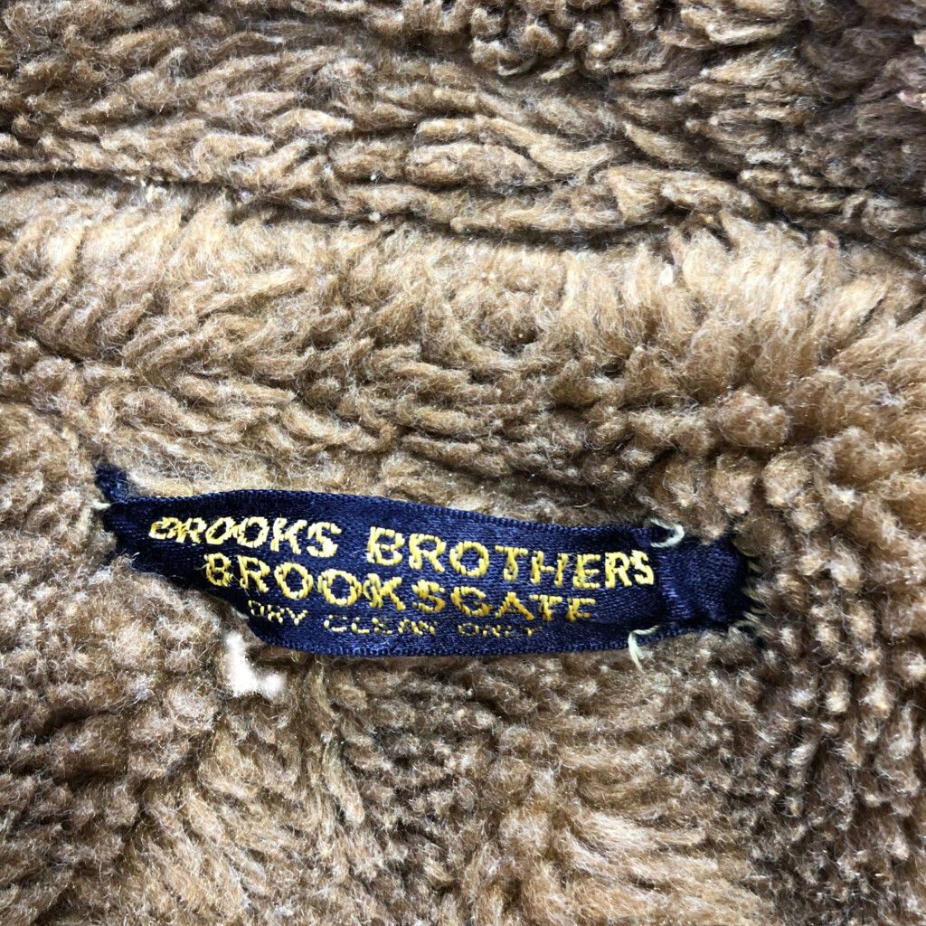 80年代 USA製 Brooks Brothers ブルックスブラザーズ ボア カーコート  