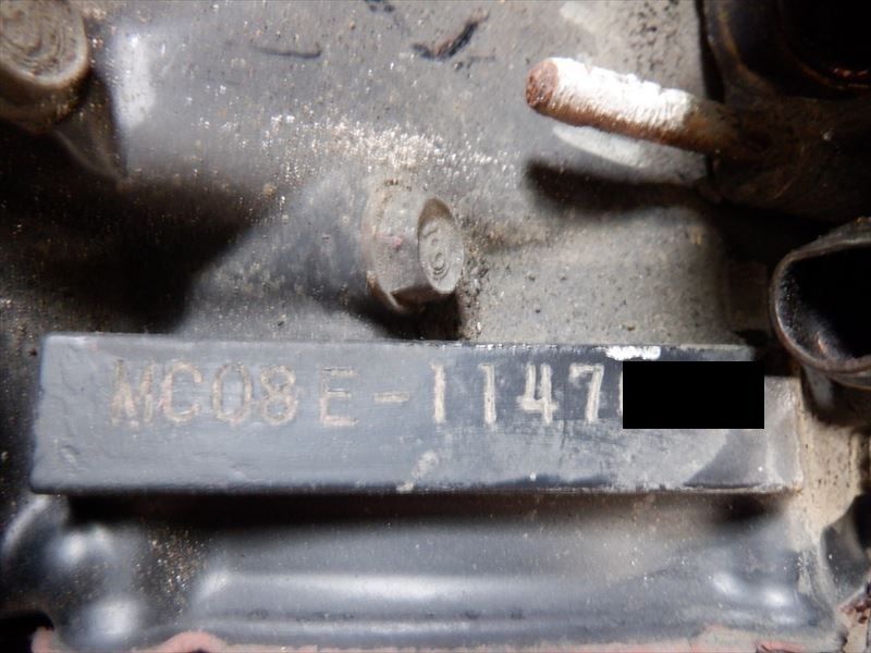 HONDA VT250F MC08 エンジン VT250FE VT250Z MC08 VT HONDA (23