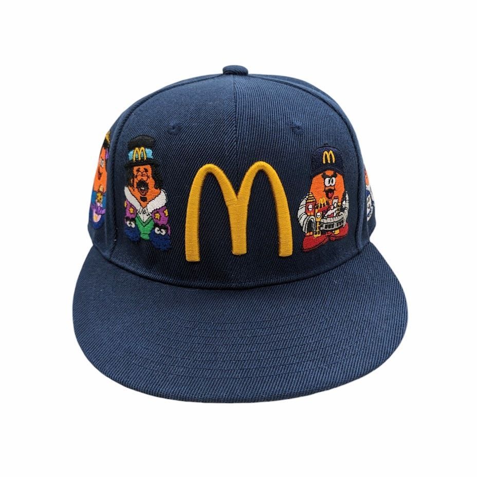 未使用品 KERWIN FROST X McDonald's UPTOWN MOE LOGO FITTED