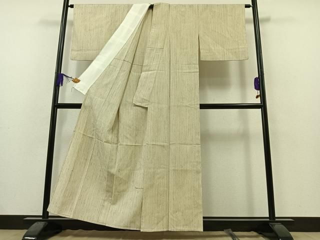 平和屋着物▽本塩沢　単衣　風景人物文　正絹　逸品　AAAY9431jh 平和屋着物▽本塩沢 単衣 風景人物文 正絹 逸品 AAAY9431jh