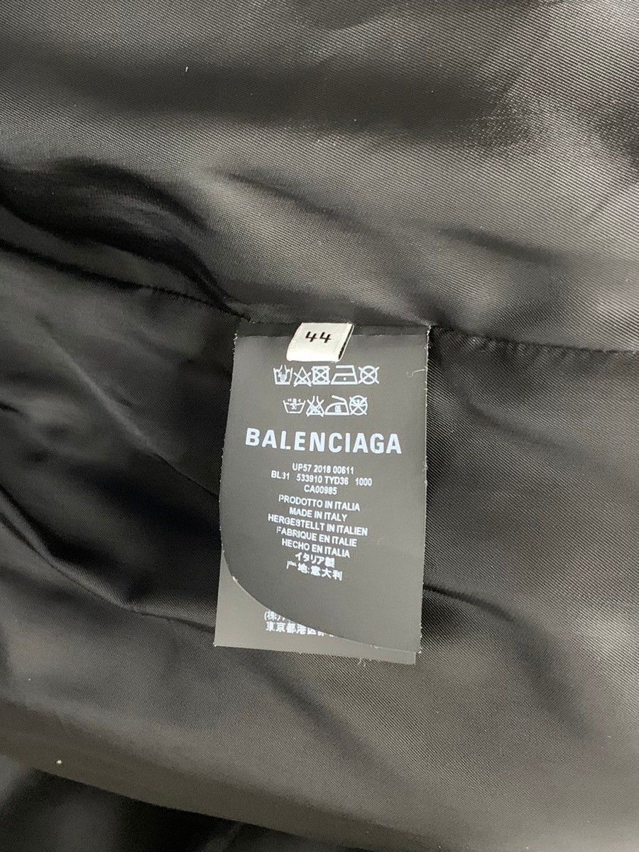 【BALENCIAGA】18AW 80s ロゴ ナイロンジャケット BALENCIAGA】【80sロゴウインドブレーカージャケット
