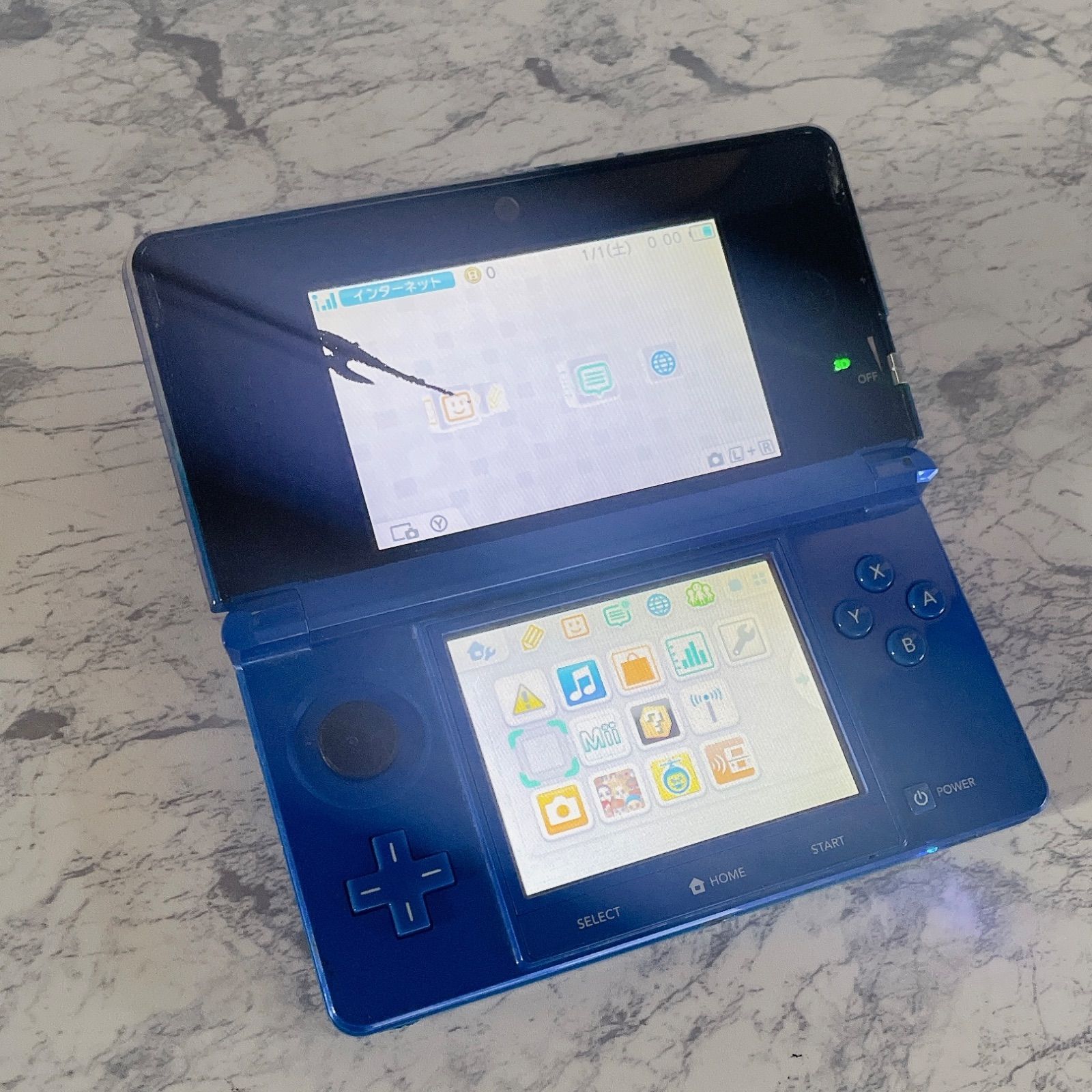 ニンテンドー（Nintendo）3DS コバルトブルー（極美品