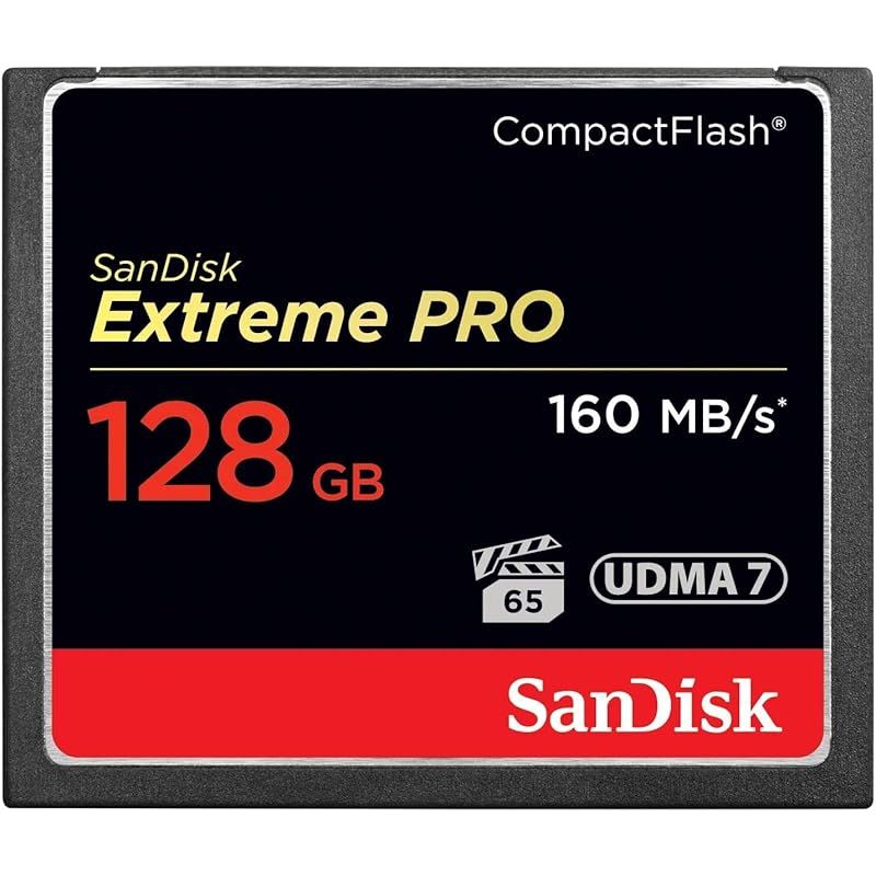 SanDisk Extreme PRO コンパクトフラッシュ 128GB 160MB|s 1067倍速 SDCFXPS-128G-X46