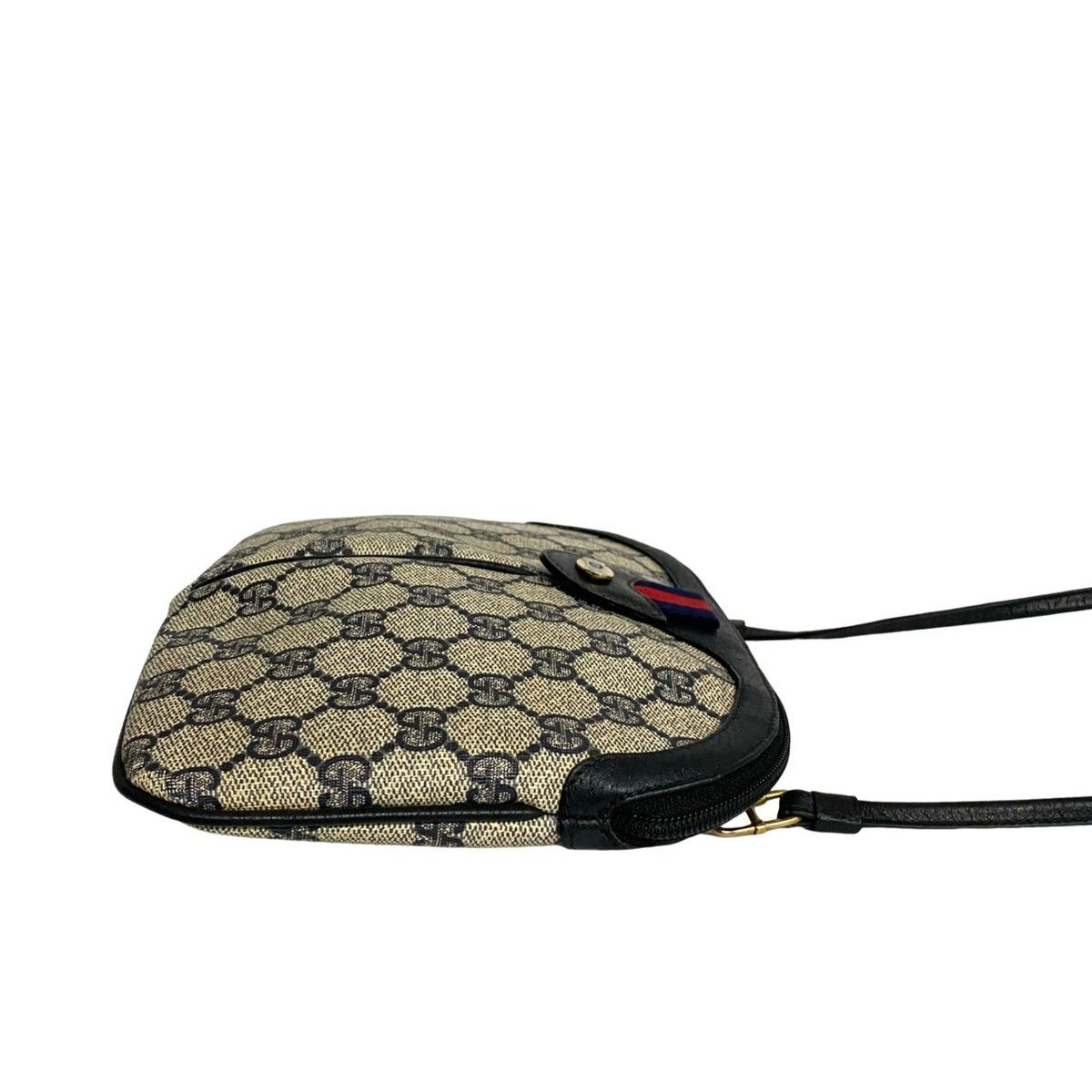 GUCCI /グッチ　ヴィンテージ ショルダーバッグ 極 美品 GUCCI オールドグッチ ヴィンテージ シェリーライン GG