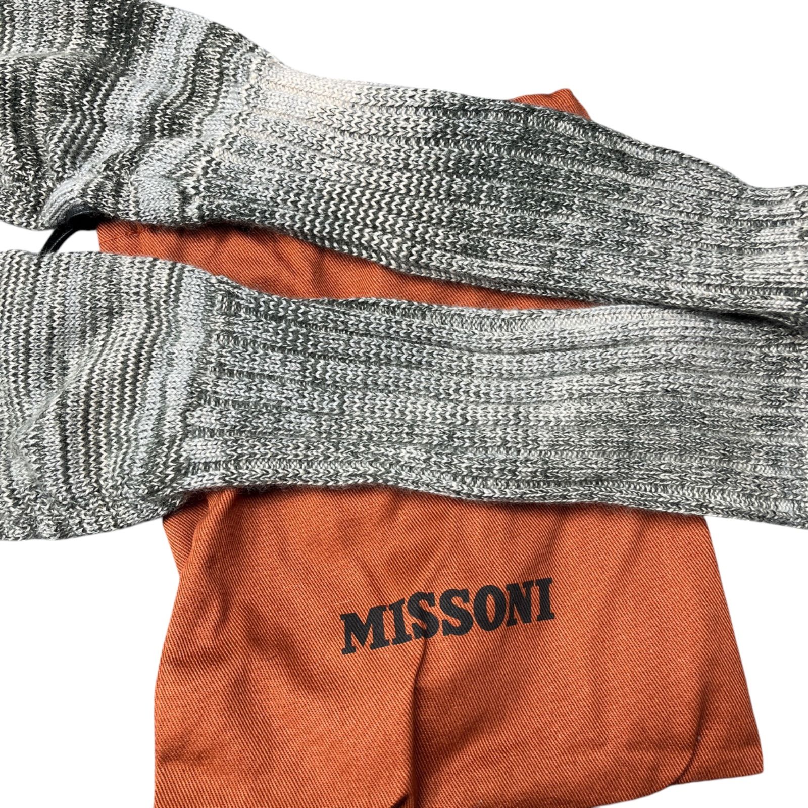 美品 ミッソーニ MISSONI ニット ロング 手袋 グローブ S4L301 - メルカリ