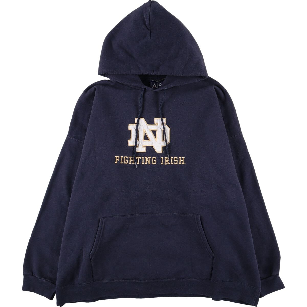 アメフト ノートルダム大学 Irish パーカー ブルー Sサイズ【新品】