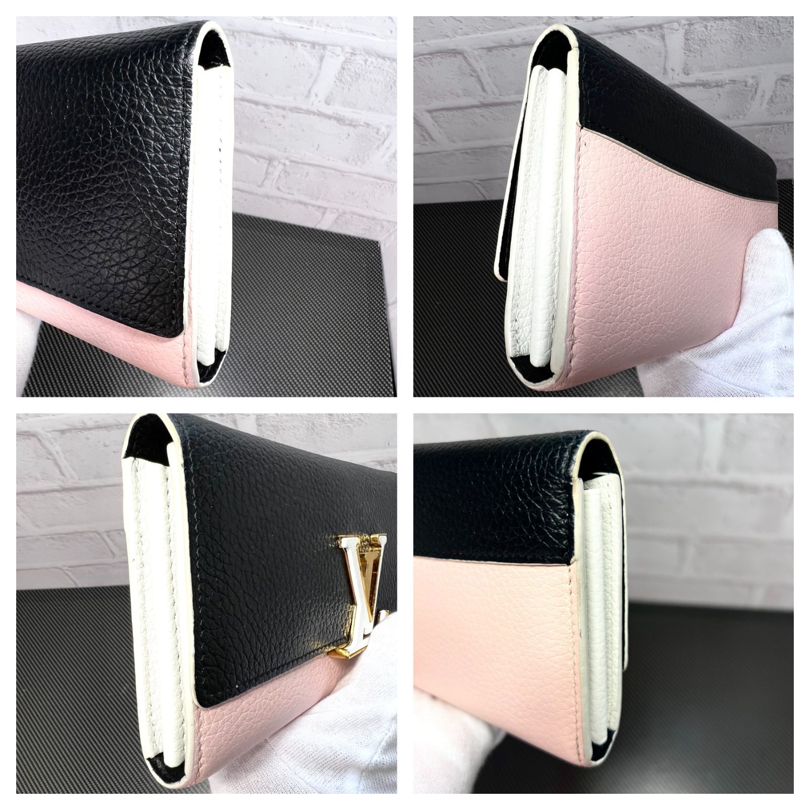 LOUIS VUITTON／ルイヴィトン ポルトフォイユ・カプシーヌ 長財布