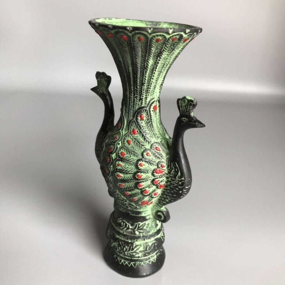 青銅器  双鳳青銅酒杯  孔雀酒樽   装飾品  現代工芸品 美術品 置物 青銅器 双鳳青銅酒杯 孔雀酒樽 装飾品 現代工芸品 美術品 置物