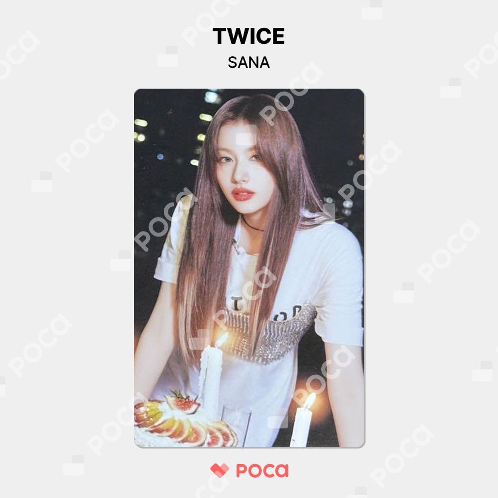 TWICE With YOU-th サノク 事前収録 全員9枚です トレカ