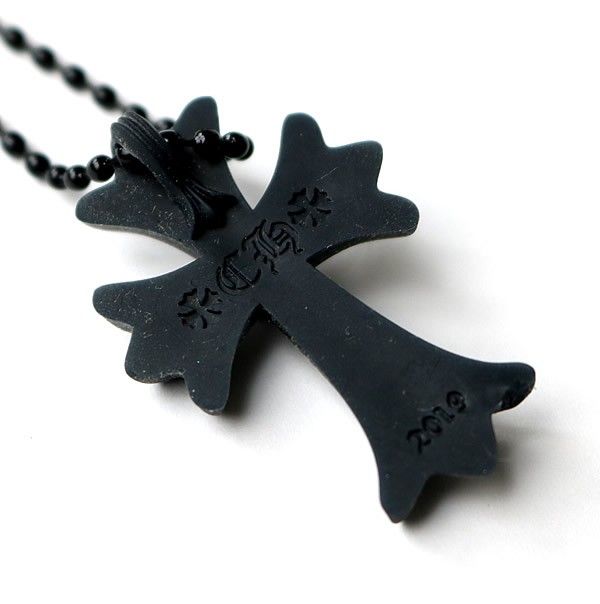 WEB限定カラー CHROME HEARTS 銀座店 クロムハーツ スモールCHクロス シリコン アクセサリー