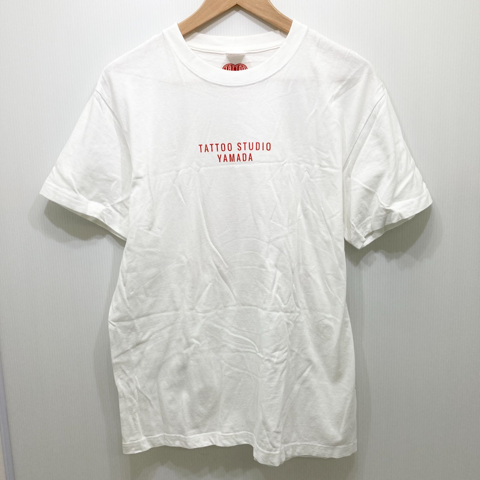 TATOO STUDIO YAMADA 初期 Tシャツ L ホワイト TATTOO STUDIO YAMADA 初期 Tシャツ - メルカリ