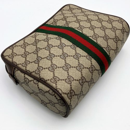 GUCCI グッチ オールドグッチ シェリーライン GGスプリーム クラッチ