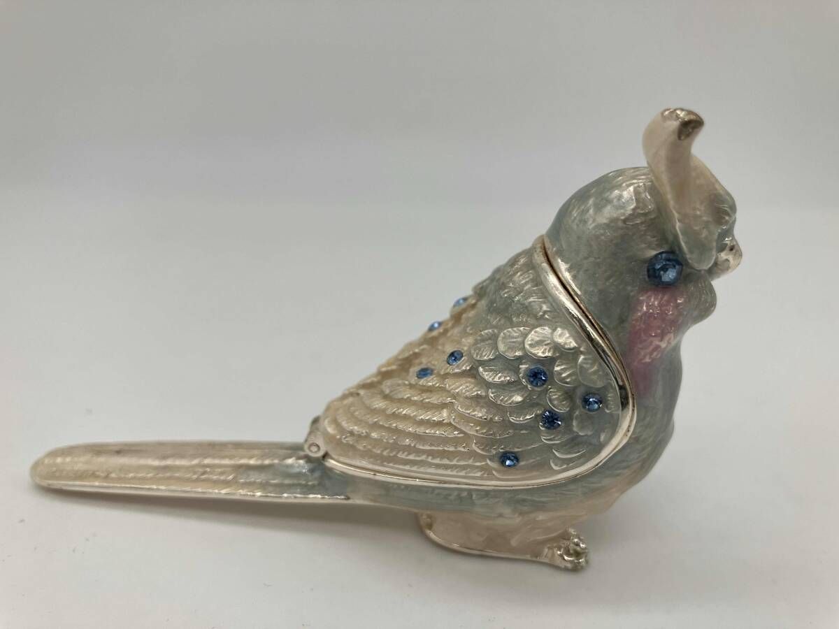 PIEARTH ピィアース ジュエリーボックス ブリティッシュバード 鳥 