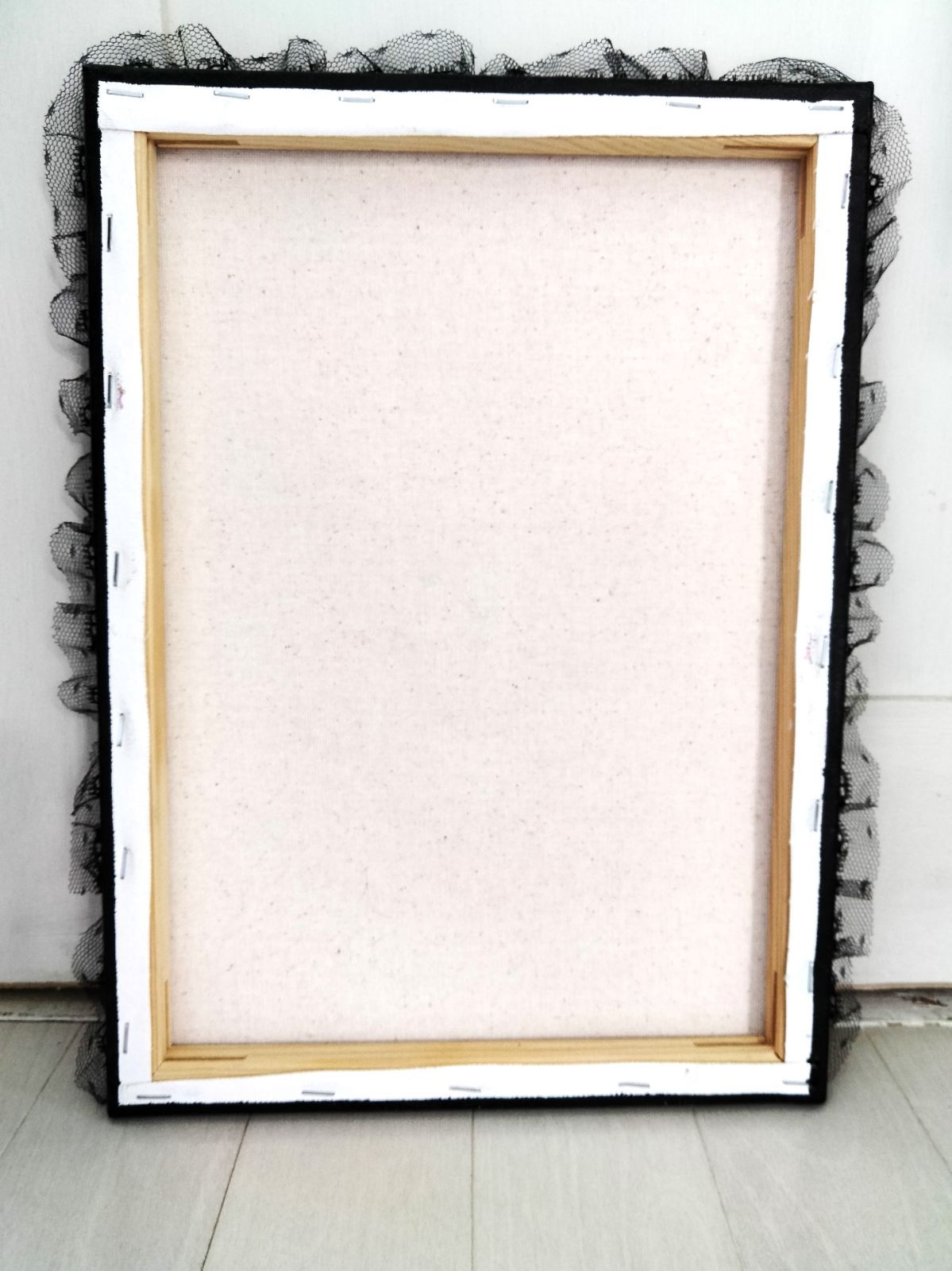 オンリー・コルセット / テクスチャーアート 33×24㎝ F4 キャンバス