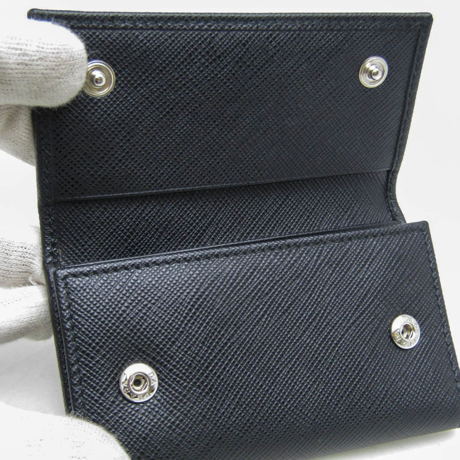 プラダ(Prada) サフィアーノ 2PG222 メンズ レザー キーケース