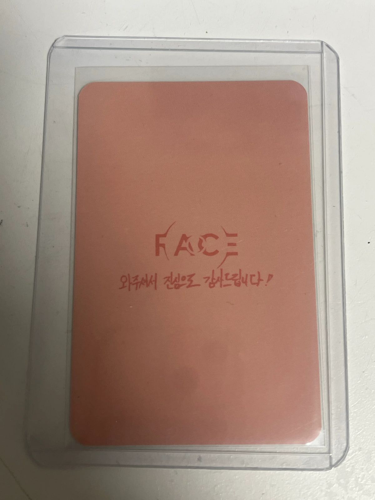 BTS ジミン FACE 公開放送 サノク トレカ