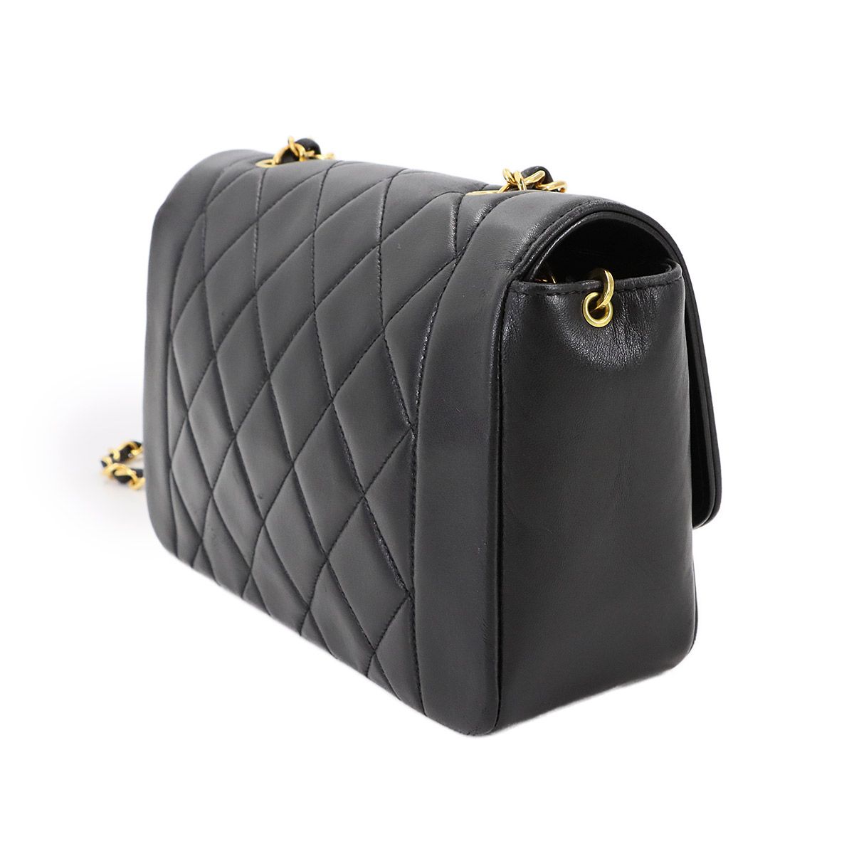 美品 シャネル CHANEL ダイアナ マトラッセ 22 チェーン