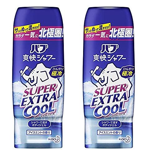 バブ 爽快シャワー スーパーエクストラクールジェル 210g 2本セット 
