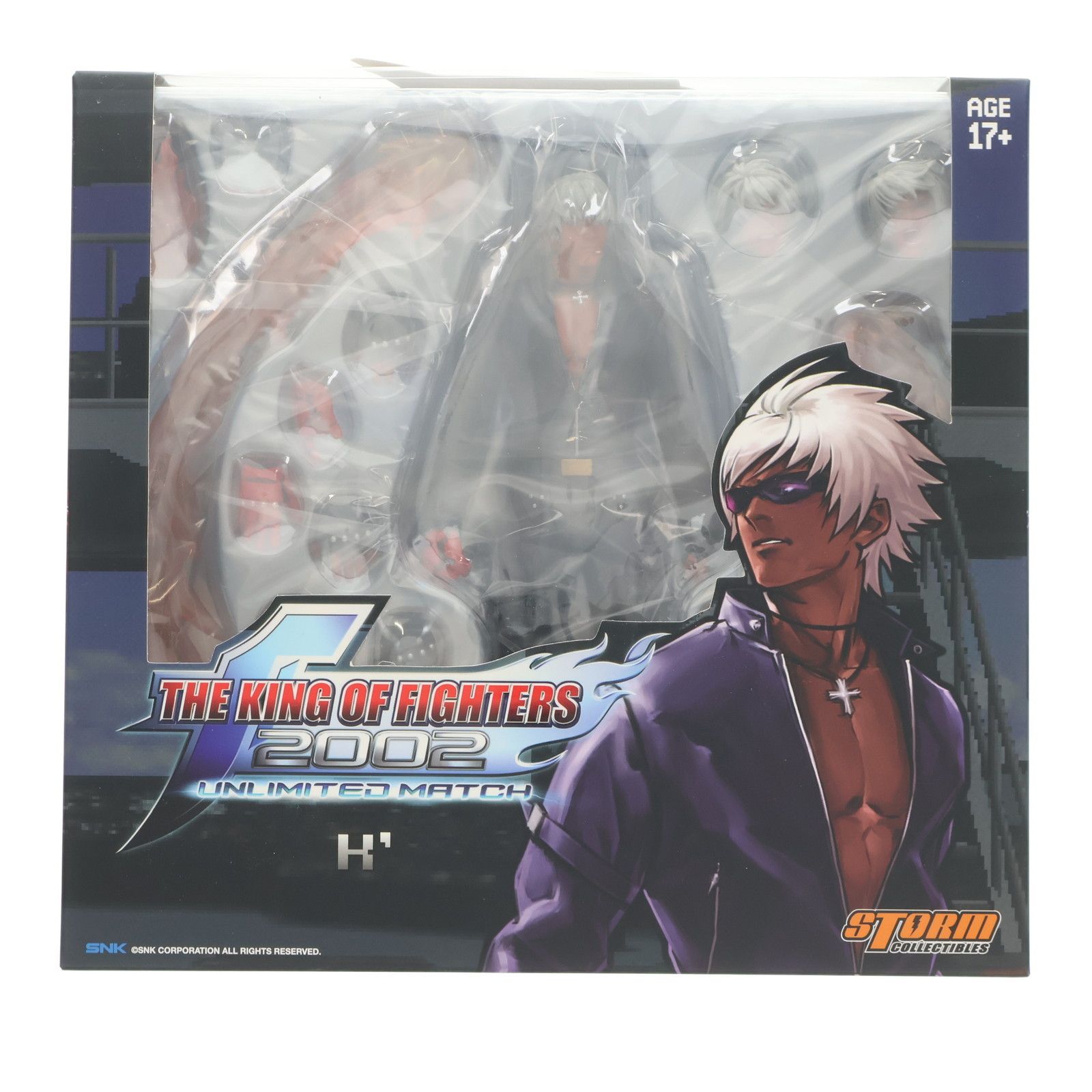 K&#39;(ケイダッシュ) THE KING OF FIGHTERS 2002 UNLIMITED MATCH(ザ・キング・オブ・ファイターズ 2002 アンリミテッドマッチ) 完成品 アクションフィギュア ストームコレクティブルズ ザ・キング・オブ・ファイターズ 2002 アンリミテッド マッチ/ K