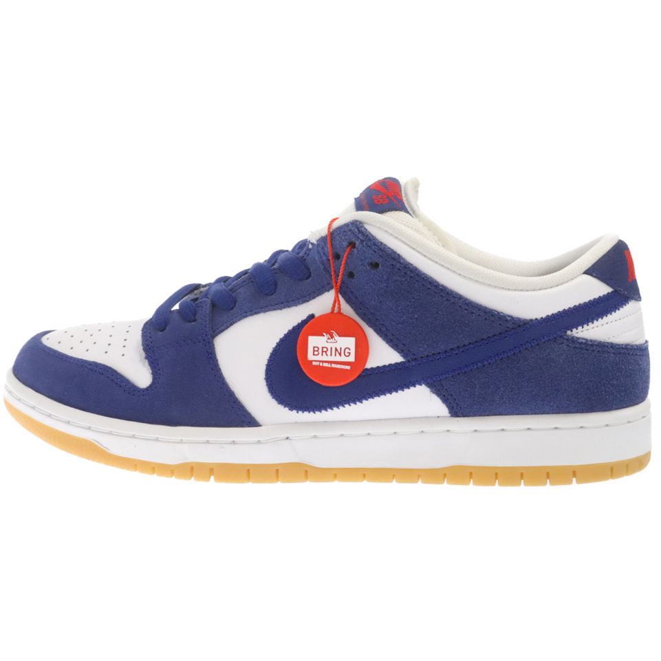 NIKE (ナイキ) SB DUNK LOW PRO PRM LOS ANGELES DODGERS DO9395-400 ダンクロープレミアム  ロサンゼルスドジャース ローカットスニーカー ホワイト/ブルー US10.5 - メルカリ