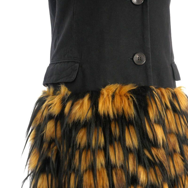 ドリスヴァンノッテン DRIES VAN NOTEN ドッキングファーベスト
