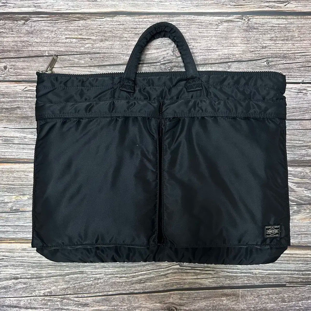 ⭐未使用級⭐PORTER　タンカー　ヘルメットバッグ　ブリーフケース　黒 TANKER(タンカー) SHORT HELMETBAG(L) | 吉田カバンホームページ