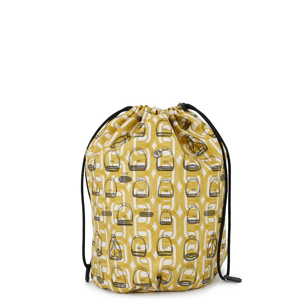 エルメス 替えバッグ ミュザルディーヌ バックルの工房 マルチカラー|シルバー金具 シルク HERMES 巾着