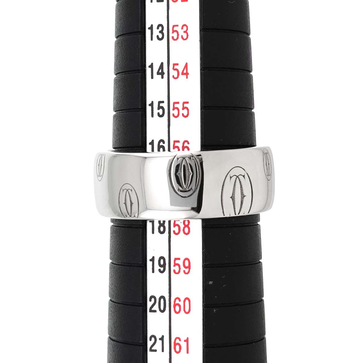 カルティエ Cartier ロゴ #57 リング ラージ LM ハッピーバースデー