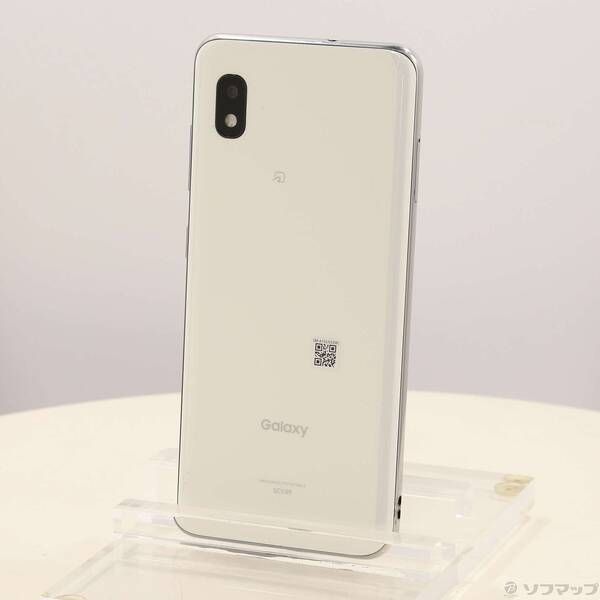 中古品〕 GALAXY A21 64GB ホワイト SCV49SWU UQ mobile SIM