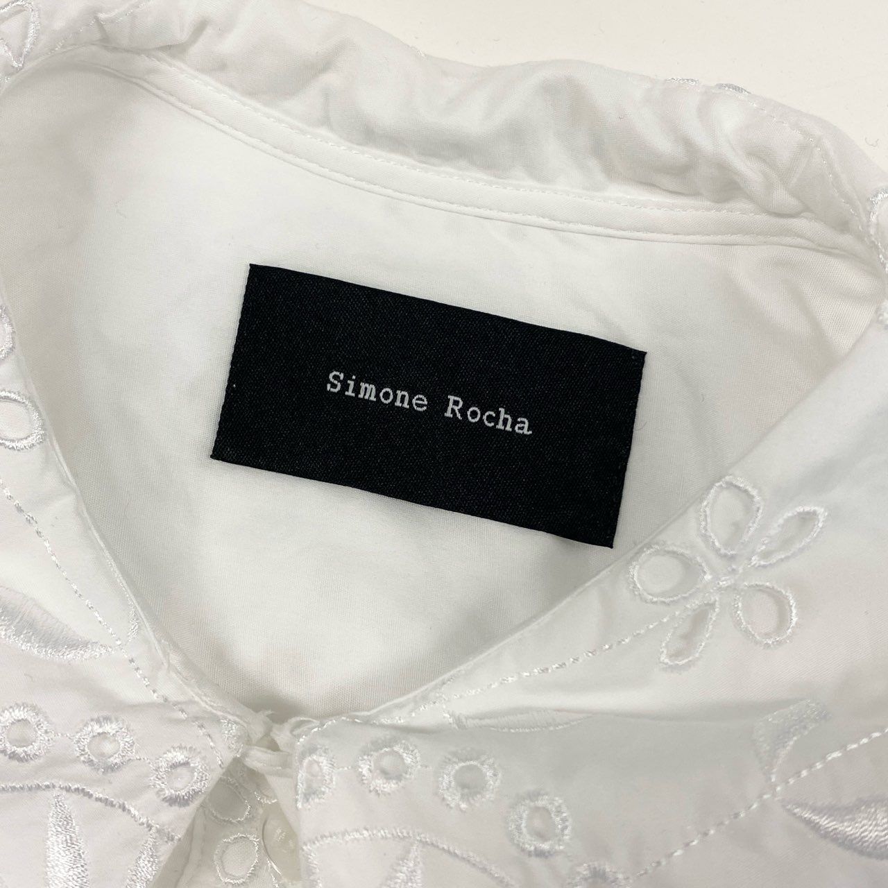 56f5 SIMONE ROCHA シモーネロシャ レース刺繍 長袖 セーラー
