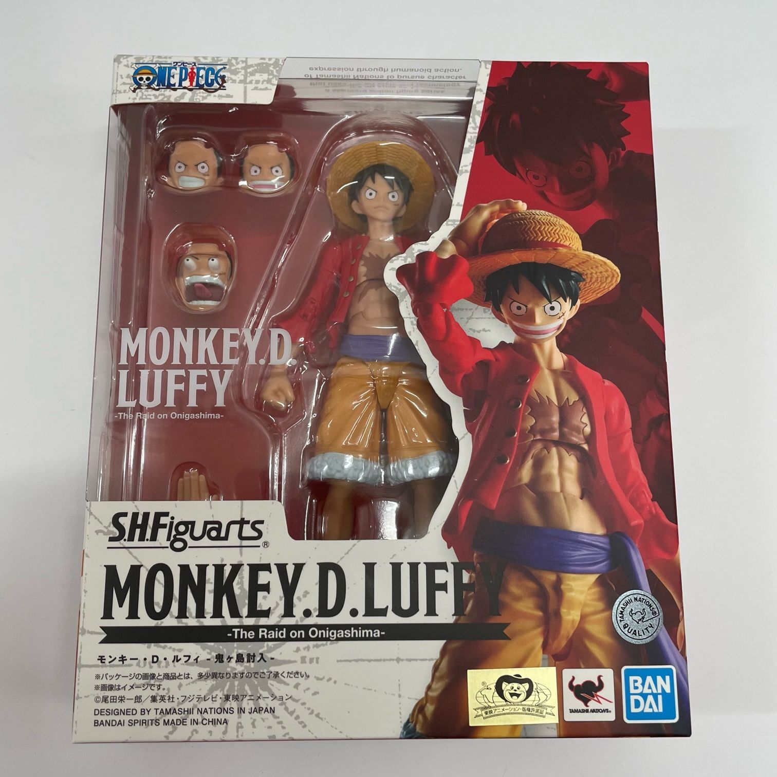 新品未開封】S.H.Figuarts モンキー・D・ルフィ 鬼ヶ島討入 フィギュ 