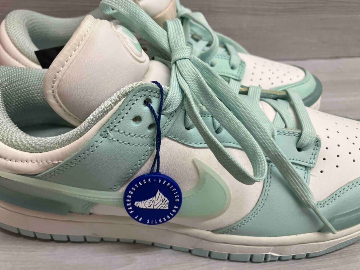 Nike◇ WMNS Dunk Low Twist Summit White／Jade Ice◇DZ2794-101 