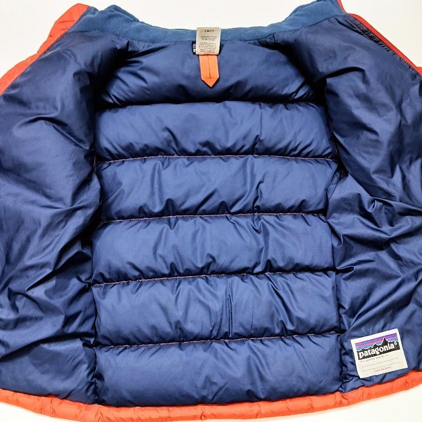 patagonia パタゴニア ダウンジャケット 68301F5 キッズ 12 L オレンジ 