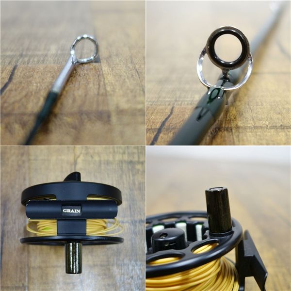 シマノ SHIMANO BROOKSTONE FB-907 9ft 0in #7 グレイン クーゼ ＃7 フライロッド リール セット フライフィッシング シマノ SHIMANO BROOKSTONE FB-907 9ft 0in #7 グレイン クーゼ